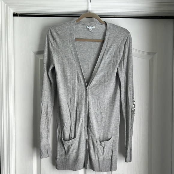 Old Navy Sweaters - Old Navy Heather Gray Women's Button Down Cardigan, Size Small